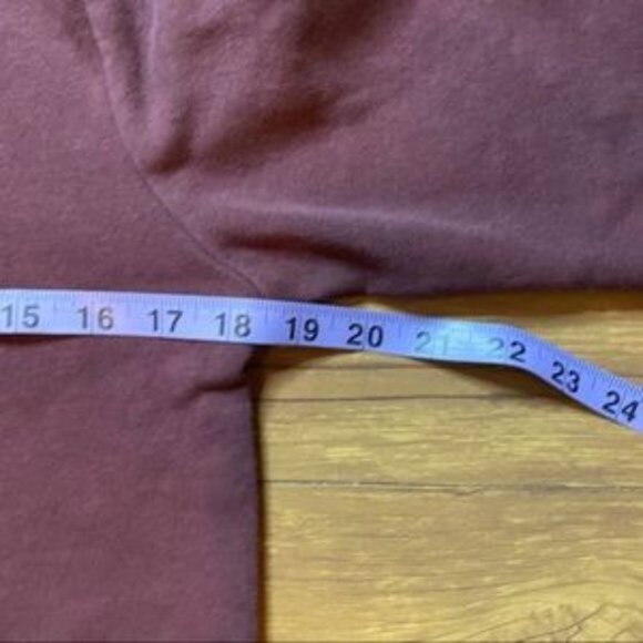 Jacqueline De Yong Top/Sweater Maroon Small - Picture 6 of 10